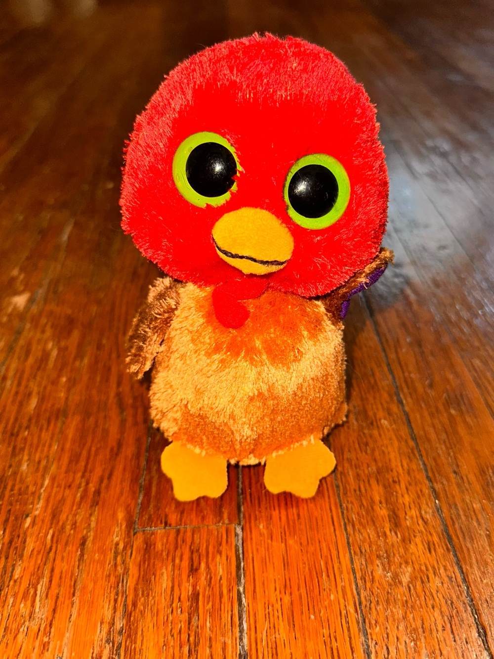TY Thankful Beanie Boo Turkey Stuffed Animal